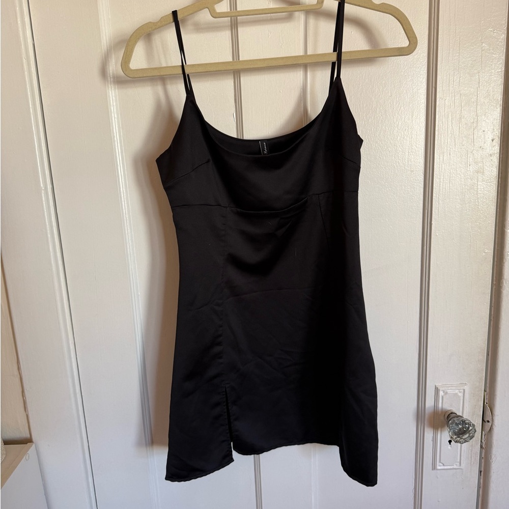Elegant Black Mini Dress